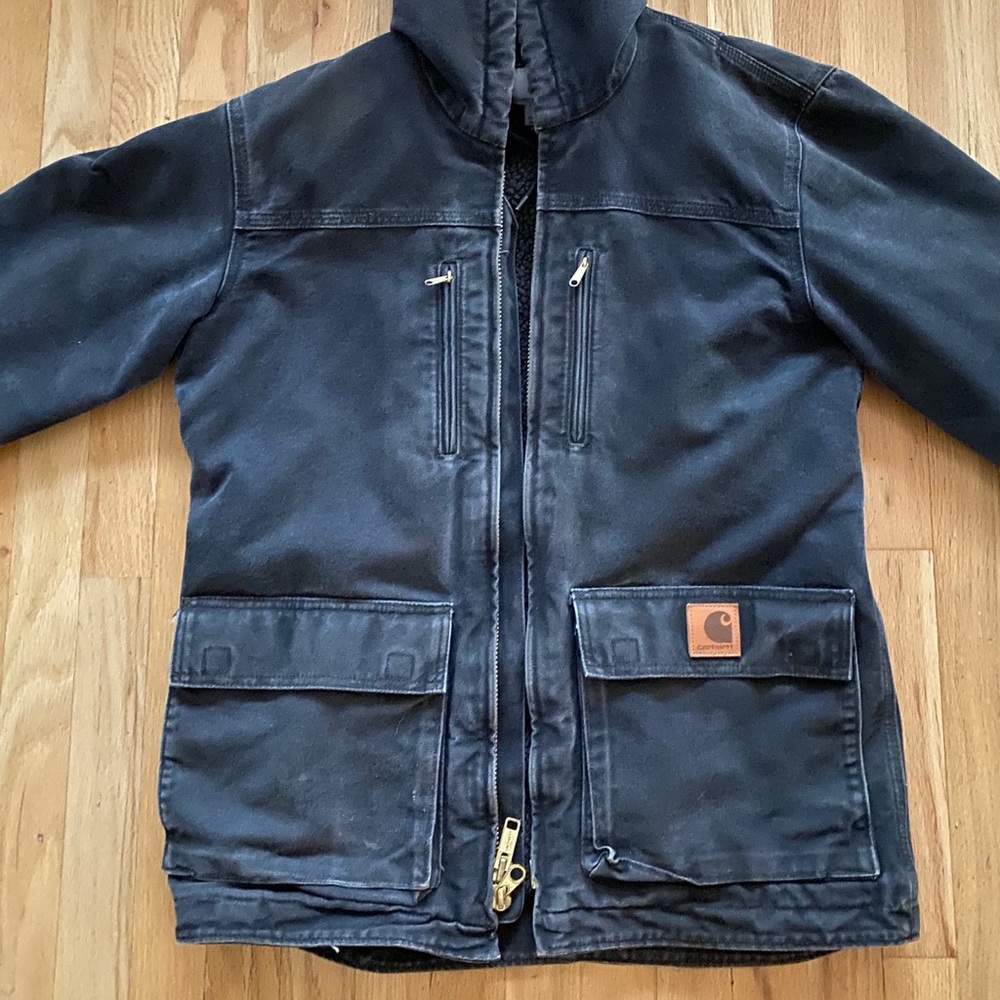Carhartt Sherpa-Lined Hooded Jacket